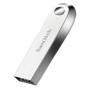 闪迪官方正品256G大容量高速USB3.2金属U盘加密电脑系统优盘CZ74