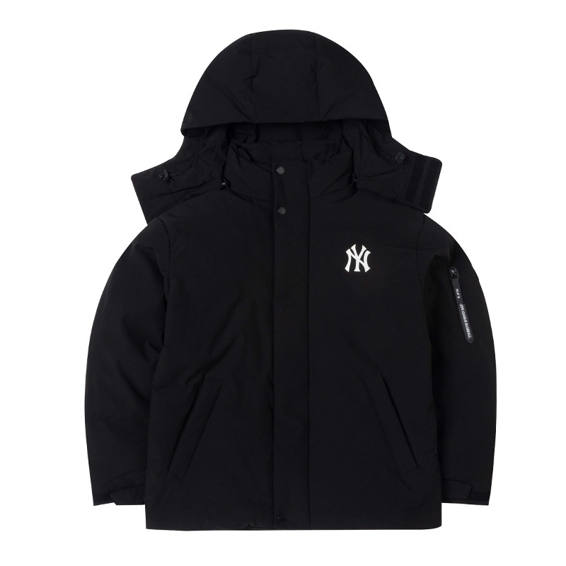 MLB连帽男女同款羽绒服外套
