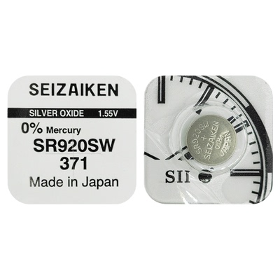 原装ZEIZAIKEN精工377/364/371/SR626SW/920/621/616/716纽扣电池