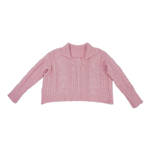 “一万六”粉色麻花毛衣 悸动/蜕毛线编织线材包 下单赠视频教程