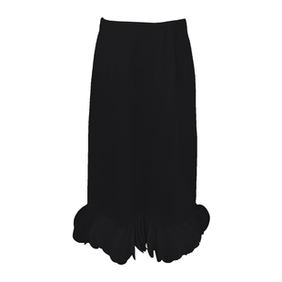 容子木ROSEMOO25春【商场同款】轻薄针织面料拼接半裙RSS1QC415D