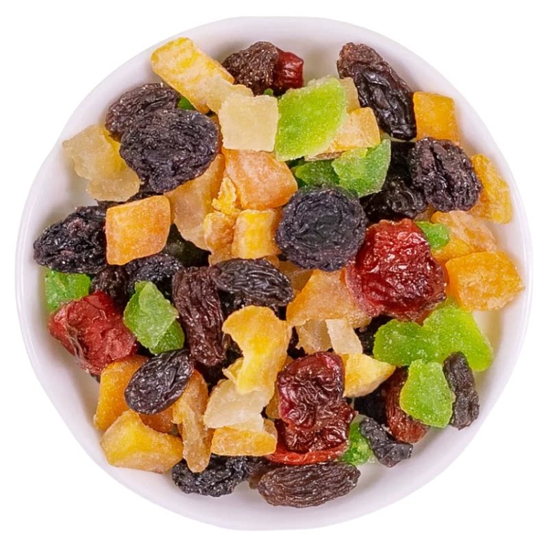 果脯水果干混合装什锦果干烘焙专用五仁月饼八宝饭商用水果丁碎粒