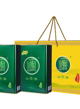 山润山茶油3l*2罐湖南佳品盒装