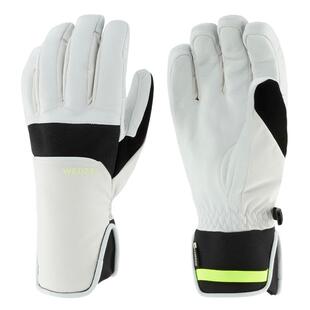 迪卡侬皮手套男滑雪冬天保暖加厚防风防水防寒滑雪摩托骑行车OVWG