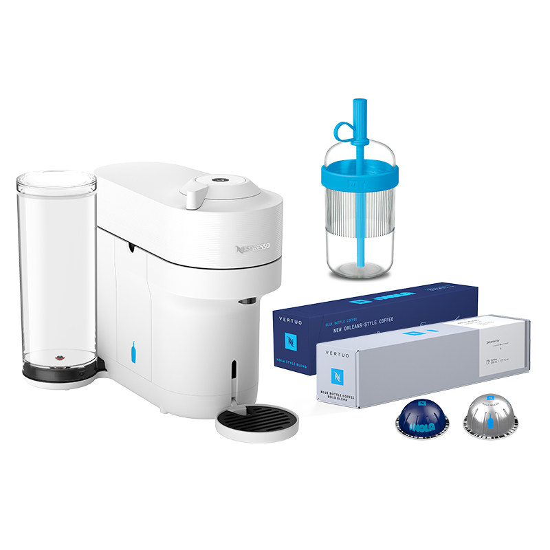 Nespresso奈斯派索蓝瓶联名限定胶囊咖啡机家用全自动Vertuo Pop+