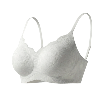 SoftRose无痕玫瑰蕾丝内衣聚拢女