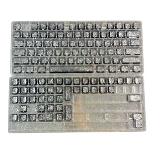 【顺丰】黑吉蛇碳纤维纹理键帽原厂PC成型侧刻防滑透光键帽高颜值