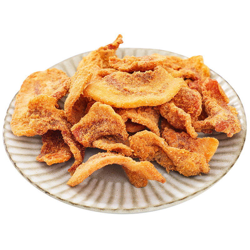 岛城鹏程香酥猪油渣油炸青岛特产