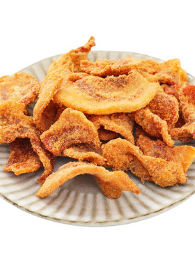 岛城鹏程香酥猪油渣油炸青岛特产