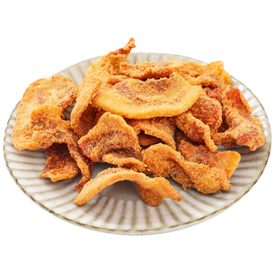 岛城鹏程香酥猪油渣零食网红猪肉粕油炸五花肉油渣非脂渣青岛特产