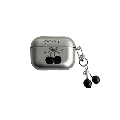 黑色樱桃airpods4保护套