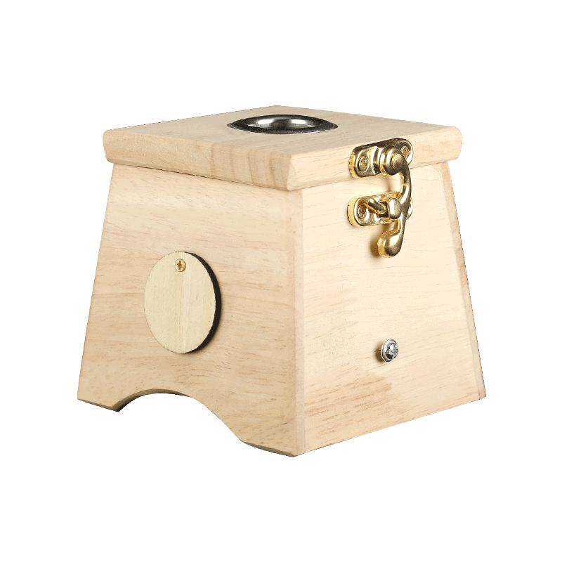 木制艾灸盒子随身灸家用器具中医院熏艾条柱竹工具大全炙罐美容院