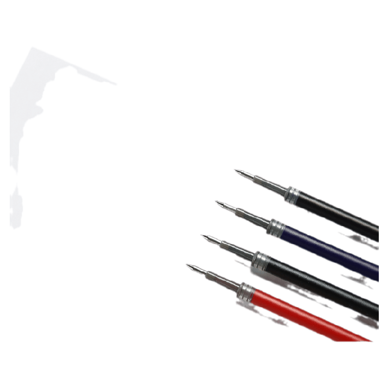 晨光笔芯 中性笔按动替芯0.5按动笔芯子弹头全针管考试官方旗舰店办公用品碳素签字笔芯红蓝学生用G-5