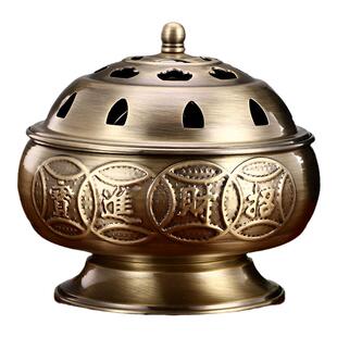 秦歌 12/24小时供佛檀香炉大号塔香盘家用室内熏香盘香炉香架包邮