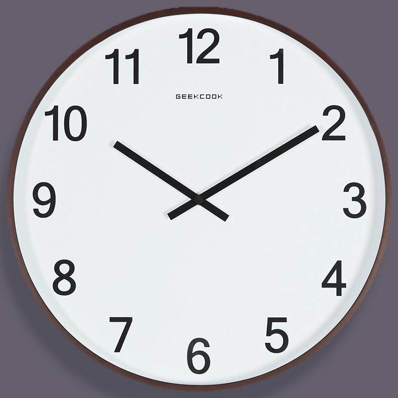 20英寸50cm超大号静音挂钟现代简约挂表家用客厅会议室办公室钟表
