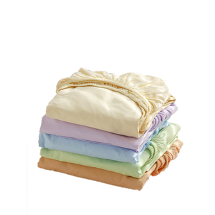 花花造梦 原创纯色百搭新疆棉床单床笠单品全棉防滑保护罩 可定制