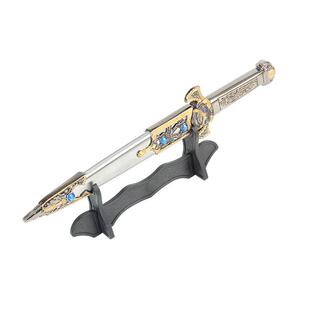 古罗马十字军圣殿骑士表演刀剑装饰摆件不锈钢金属道具礼品未开刃