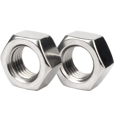 【可开专票】304不锈钢六角螺母