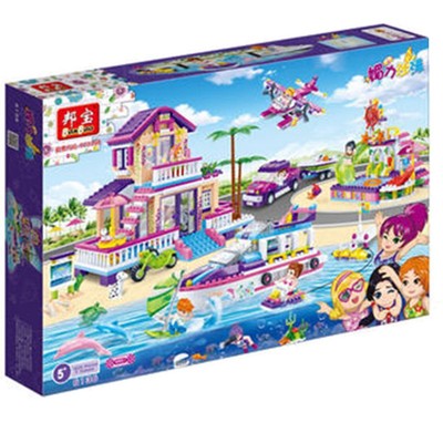 宝小益智玩具黄金海岸12城堡别墅