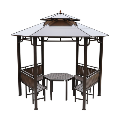 藤朝别墅农家乐楼顶天台亭子凉亭