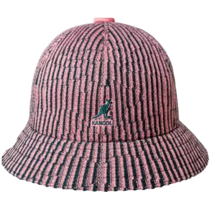 Kangol Contour Wave Casual袋鼠新款波浪条纹圆顶渔夫帽男女盆帽