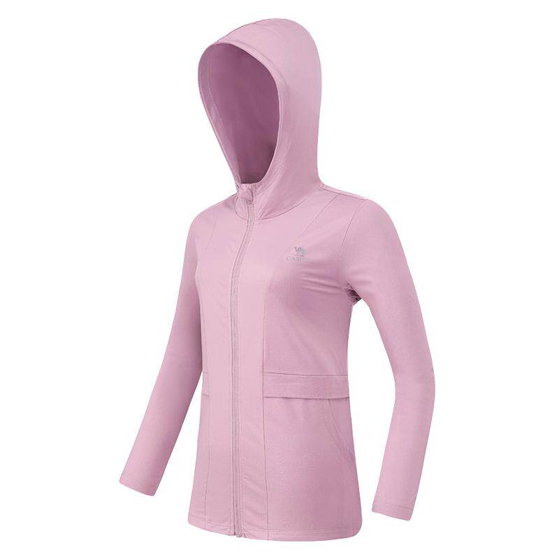 骆驼瑜伽服运动外套女加绒健身服