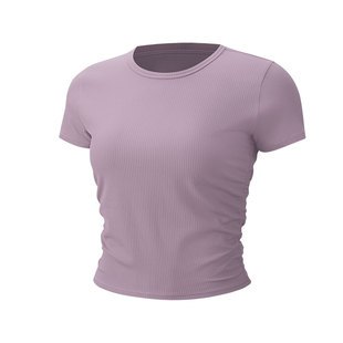 All It Takes女士运动短袖 T 恤*罗纹Nulu™丨lululemon丨LW3GNAS