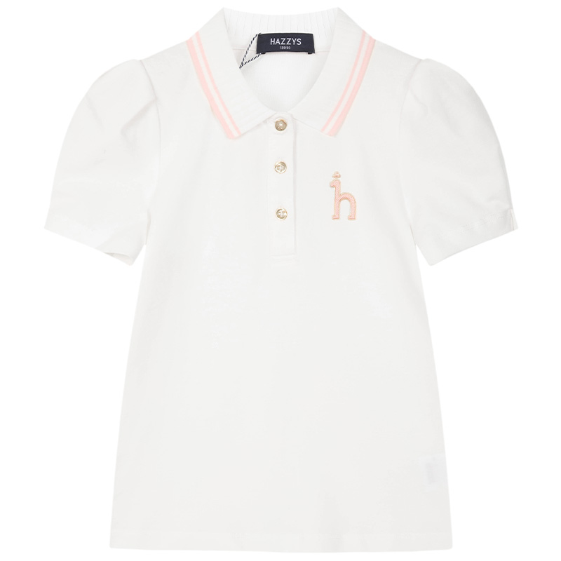 哈吉斯翻领女童POLO衫夏季