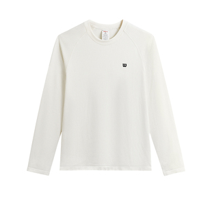 Wilson威尔胜官方春季男士FORWARD一体织修身网球运动长袖T恤