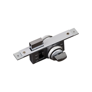 肯德基门锁铝合金锁肯德基锁芯有框玻璃门锁麦当劳通用锁芯铝门锁