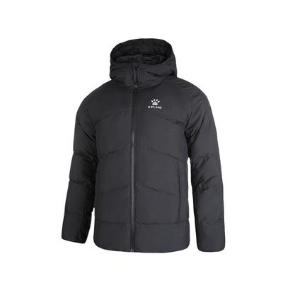 卡尔美保暖连帽羽绒服