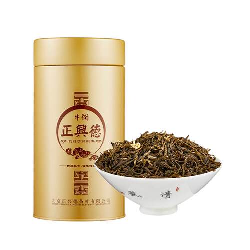 牛街正兴德 新茶茉莉花茶叶老字号浓香茉莉龙芽罐装240g