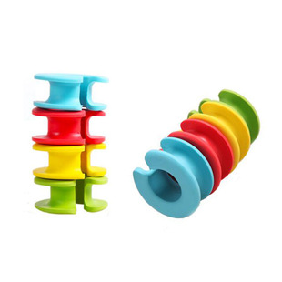 防风扣晾衣杆固定扣挂钩晾衣架晒晾衣扣硅胶卡扣晾衣圈防吹落防滑