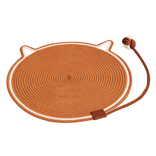 猫抓板耐磨不掉屑猫窝猫爪垫子夏季睡窝垫小猫咪玩具凉席必备用品