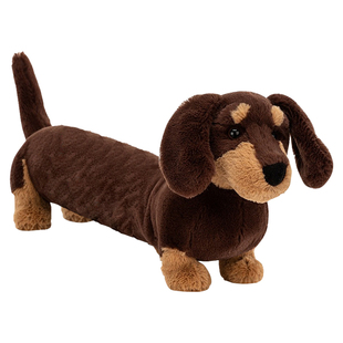 OttO奥托腊肠犬玩偶趴趴狗狗睡觉抱枕毛绒侧睡靠垫男女款生日礼物