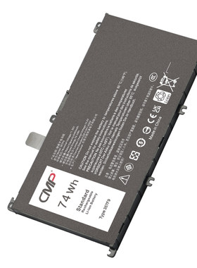 CMP适用于戴尔灵越Inspiron游匣15 7557 7559 5577 7567 7566 5576 7759 357F9 P57F P65F笔记本电池