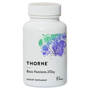 Thorne悦恩26种营养复合多维生素B族维D钙维C维E叶黄素VM2NC-YS