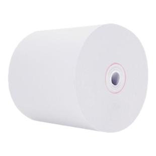 冠华显蓝热敏纸57x50mm热敏打印纸收银纸小票纸超市餐厅餐饮厨房外卖叫号机打印纸58mm无管芯可定制