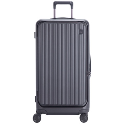 CROWN万向轮拉链铝框旅行箱