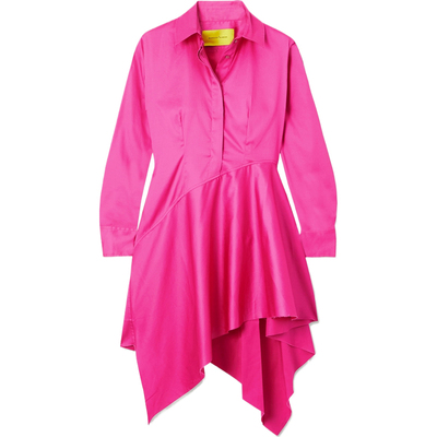 Marques' Almeida春夏女士迷你衬衫式连衣裙