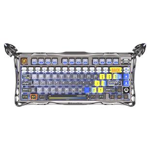 重力星球破茧75K1Pro三模机械键盘赛博朋克客制化铝合金电竞专用
