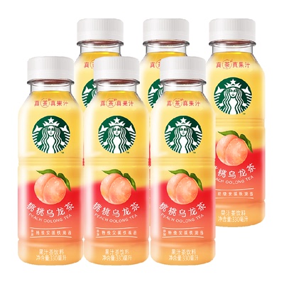 星巴克茶饮料330ml×6瓶