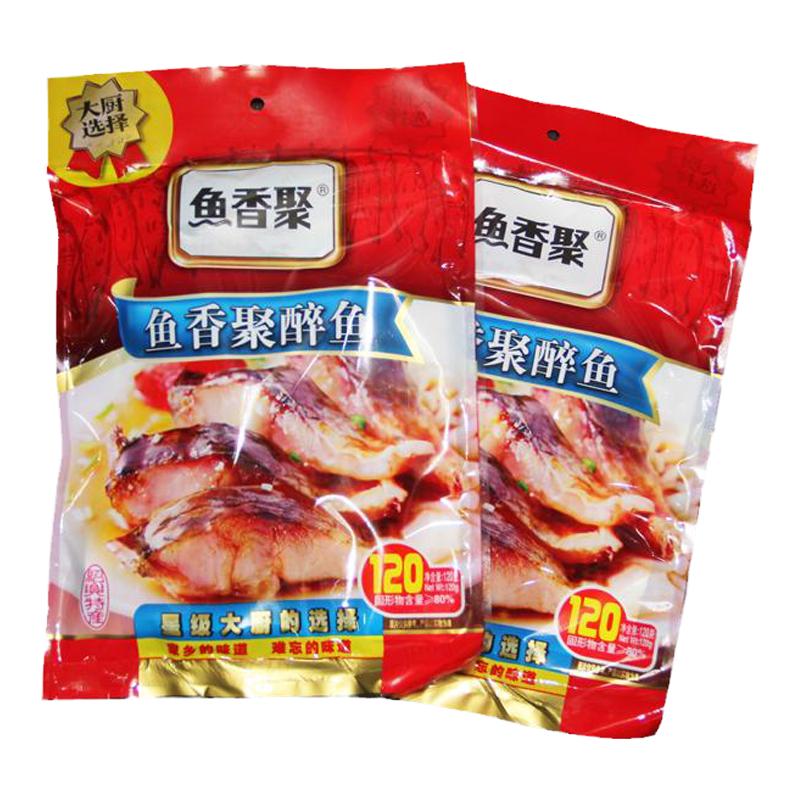 鱼香聚醉鱼干150g*5包开袋即食