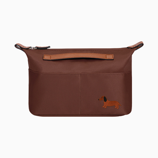 潮帛适用托特包中包内胆蔻驰珑骧Lv带拉链内衬袋MCM龙骧Dior超轻