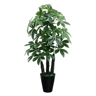 仿真绿植盆栽室内客厅装饰塑料假植物仿生招财发财树假花落地摆件