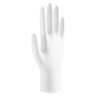 一次性手套丁腈白色加厚高弹食品级防水耐油乳胶检查水产加工专用