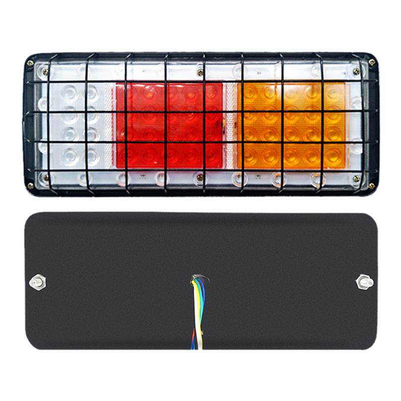 尾灯总成24v12v七彩爆闪农用车