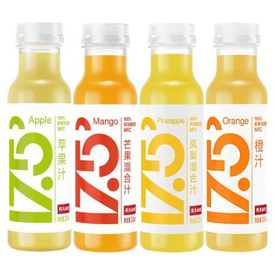 农夫山泉鲜榨果汁低温nfc300ml