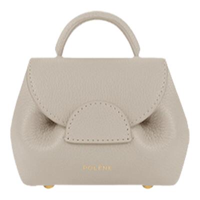 Polene粉笔白色斜挎包斜挎包