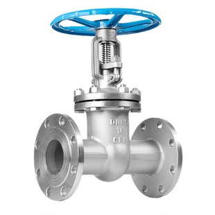 304不锈钢法兰闸阀Z41W-16P手动明杆开关阀门DN50 65 80 100 150